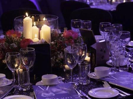 Event branding and set graphic design by Refine Events